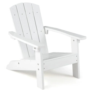 Detská stolička Adirondack NP13053WH-1, sklon 105 °, nosnosť 75 kg, biela - A