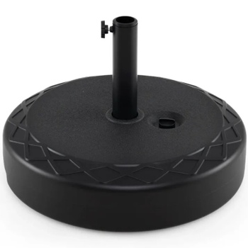 Podstavec slnečníka NP13051DK, 26-52 kg, pre tyče 39-49 mm, čierny - A