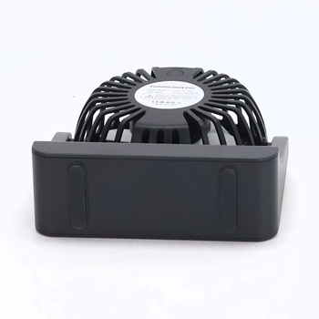 PALATALA stolní ventilátor, mini ventilátor, USB ventilátor se 3 rychlostmi a 360° rotací,