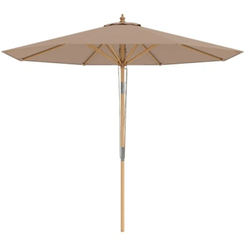 Záhradný slnečník s bambusovým stojanom NP12796CF, 270 cm,…