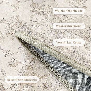 Béžový obdĺžnikový behúň PureCozy