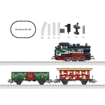 Štartovacia sada modelovej železnice 29124, H0, 330 mm, viacfarebná - A