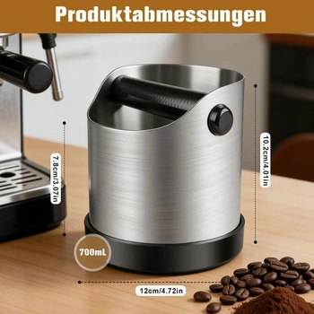 Knock box pre portafiltre, 700ml, knock box pre portafilter