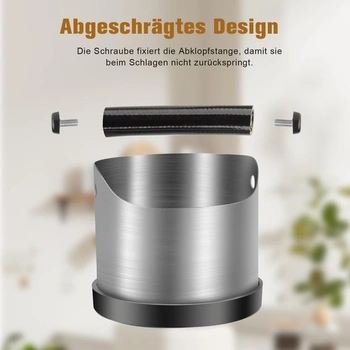 Knock box pre portafiltre, 700ml, knock box pre portafilter