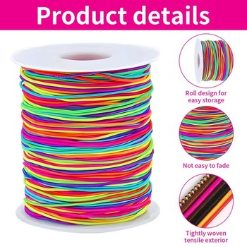 Dúhová elastická niť QILUCKY 100m/1mm