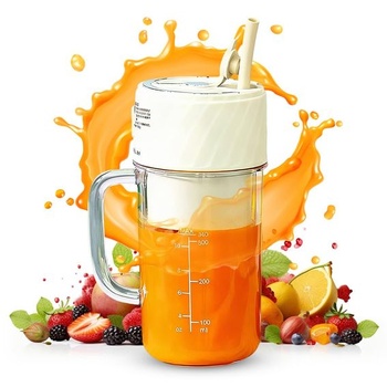 Prenosný výrobník smoothie na cesty, mini mixér s objemom…
