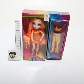 Rainbow High Style Icons Poppy – 28cm módní panenka s dlouhými, česatelnými vlasy, druhým