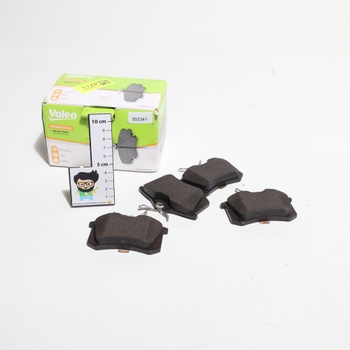 VALEO - Sada brzdových doštičiek - 302341 - 4dielna sada - Predná náprava - Plne vybavené s
