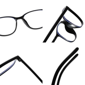 Brýle pro krátkozrakost unisex s filtrem modrého světla, brýle s mírnou krátkozrakostí, panty,