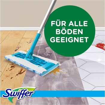 Náhradná sada mopu Swiffer, vlhčené obrúsky na podlahu so sviežou vôňou ako po vyvetraní, pre rýchle