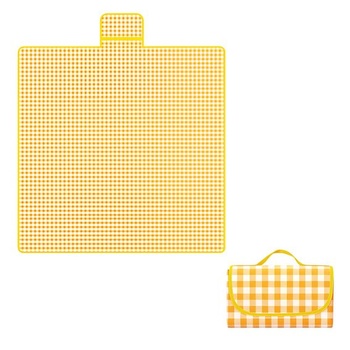 Pikniková podložka Anise Star 200*200 cm, vodeodolná