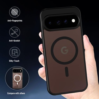Magnetické pouzdro AOKUMA Google Pixel 11 Pro XL 5G pro MagSafe, se 2 ochrannými fóliemi z