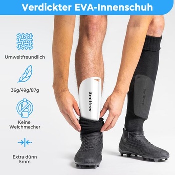 Chrániče holení Smilfree Mini pro děti: Pohodlné chrániče holení pro mužský fotbal - Malé chrániče