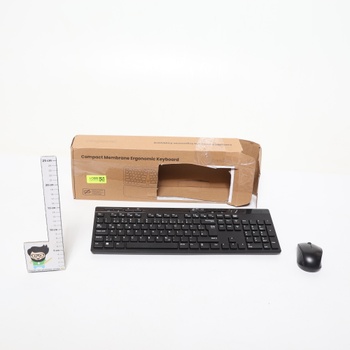 Ergonomická kompaktná klávesnica Perixx PERIBOARD-536B s integrovanou numerickou klávesnicou,