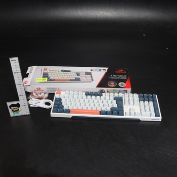 Herní klávesnice Redragon K668 RGB – Drátová mechanická klávesnice se 109 klávesami, 4 dalšími