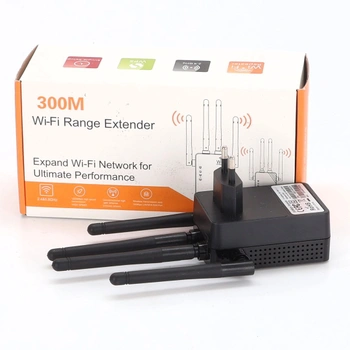 Najnovší WiFi zosilňovač Aenxwa 2025, WiFi opakovač 300 Mbps, vysoký výkon so 4 anténami, s