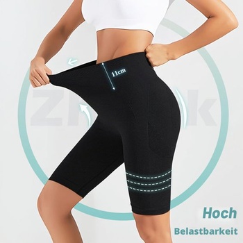 Dámske športové kraťasy Booty Scrunch Butt, bezšvové športové kraťasy, legíny s vysokým pásom na
