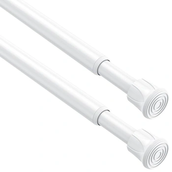 Dvě tyče na záclony ZipGlo 40-70 cm