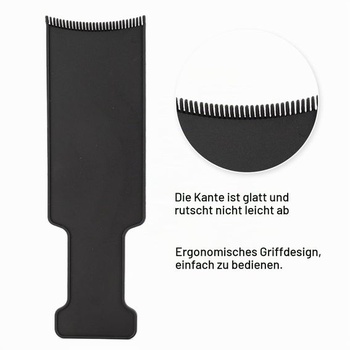 Balayage doska so zúbkami, melírovacia doska na balayage, tónovací hrebeň, štetec na farbenie vlasov,
