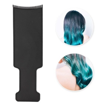 Balayage deska se zoubky, melírovací deska na balayage, tónovací hřeben, štětec na barvení vlasů,