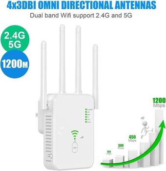 WLAN zesilovač Guhuashi WHITE01