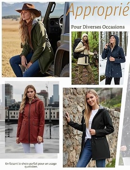 Dámská lehká parka Yuson Girl, vel. XXL