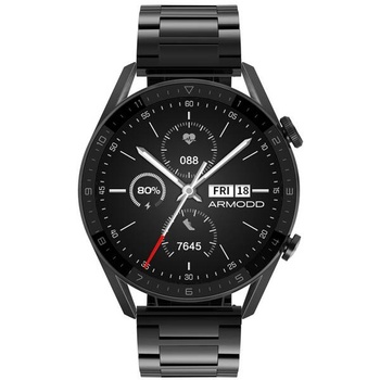 ARMODD Silentwatch 5 Pro čierna s kovovým remienkom - vrátené do 14 dní