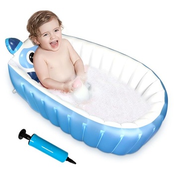 Nafukovacia vanička Boczif Baby, Detská vanička, Detská vanička (Modrá)