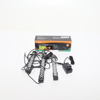 Hygger trojkanálové ponorné akváriové svetlo, 18W full spectrum LED akváriová lampa so 7 farbami a