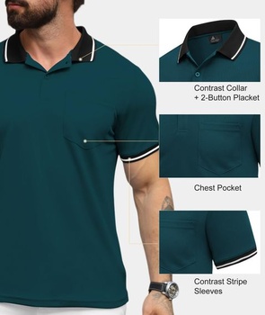 Pánske polo tričko ZITY s krátkym rukávom, golfové polo tričká pre mužov, priedušné tričko, tenisové