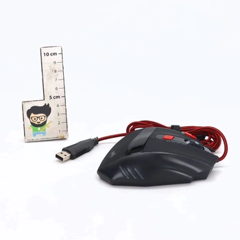herná myš zelotes T90 9200 DPI, 8 programovateľných tlačidiel, viacrežimová LED, USB herná myš,