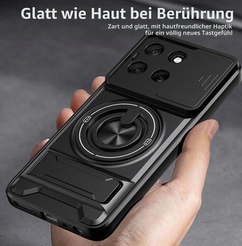 Púzdro na telefón pre Motorola Moto G56 5G, nárazuvzdorné ochranné púzdro s krytkou objektívu,