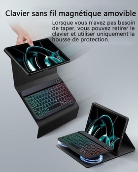 Ochranné púzdro pre Xiaomi Redmi Pad SE (2023)/Xiaomi Redmi Pad 2 (2025), 11 palcov, s Bluetooth,
