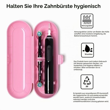 Puzdro na elektrickú zubnú kefku pre Oral-B/Oral-B Pro/iO/Philips Sonicare/Demita/Bitvae a