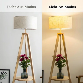 Látkové stínidlo, Ø 30 cm, lněné stínidlo, stínidlo ve tvaru bubnu, béžové náhradní stínidlo pro