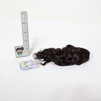 BARSDAR Predlžovanie vlasov do copu 30 cm Claw Clip Predlžovací cop Krátke kučeravé vlnité