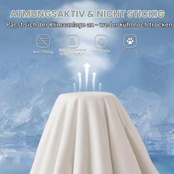 Letná prikrývka z bavlny Qucover 200x150 cm