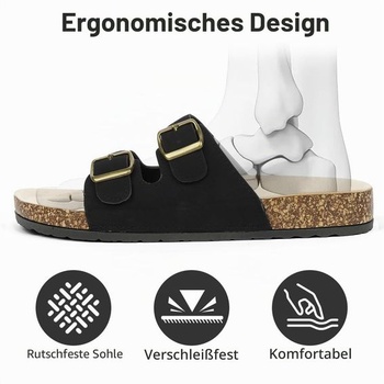 AUYAO Pohodlné šľapky, unisex sandále, ležérne plážové šľapky 40,5/41 EU