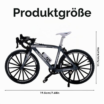 AMJKEJI Model horského kola, dekorace na model jízdního kola v měřítku 1:8, modely jízdních kol pro