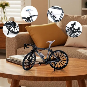 AMJKEJI Model horského bicykla, dekorácia na model bicykla v mierke 1:8, modely bicyklov pre