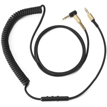 Náhradní audio kabel POFET pro Marshall Major II 2, kabel pro sluchátka a mikrofon s ovládáním