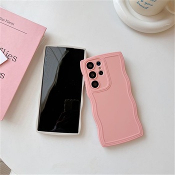 Pouzdro pro Samsung Galaxy S20, jednobarevné velké vlny měkké silikonové TPU pouzdro na telefon