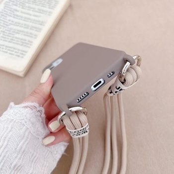 Pouzdro na iPhone 11 Pro, Ochranné pouzdro s náhrdelníkem (odnímatelné), Silikonové pouzdro se