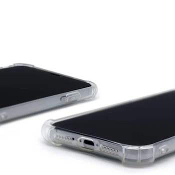 Púzdro GANAN kompatibilné s iPhone 12 Pro Max, priehľadné TPU flexibilné púzdro na telefón, číre