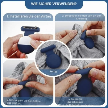 Skrytý GPS tracker FIDWALL pro děti, seniory
