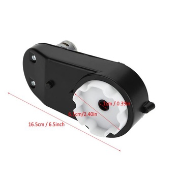 Výstupný elektromotor 12V prevodovka RS390 12V 16000 ot./min