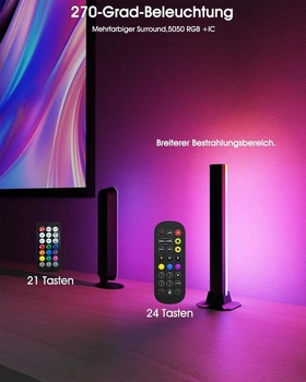 LED RGB svetelná lišta loyal