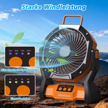 Prenosný ventilátor Aishkimo OT-F30