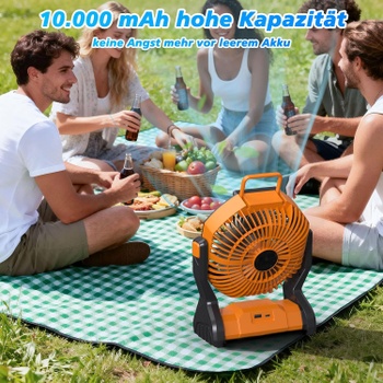 Prenosný ventilátor Aishkimo OT-F30