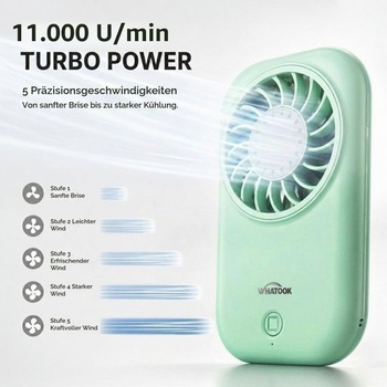 Ručný mini ventilátor WHATOOK